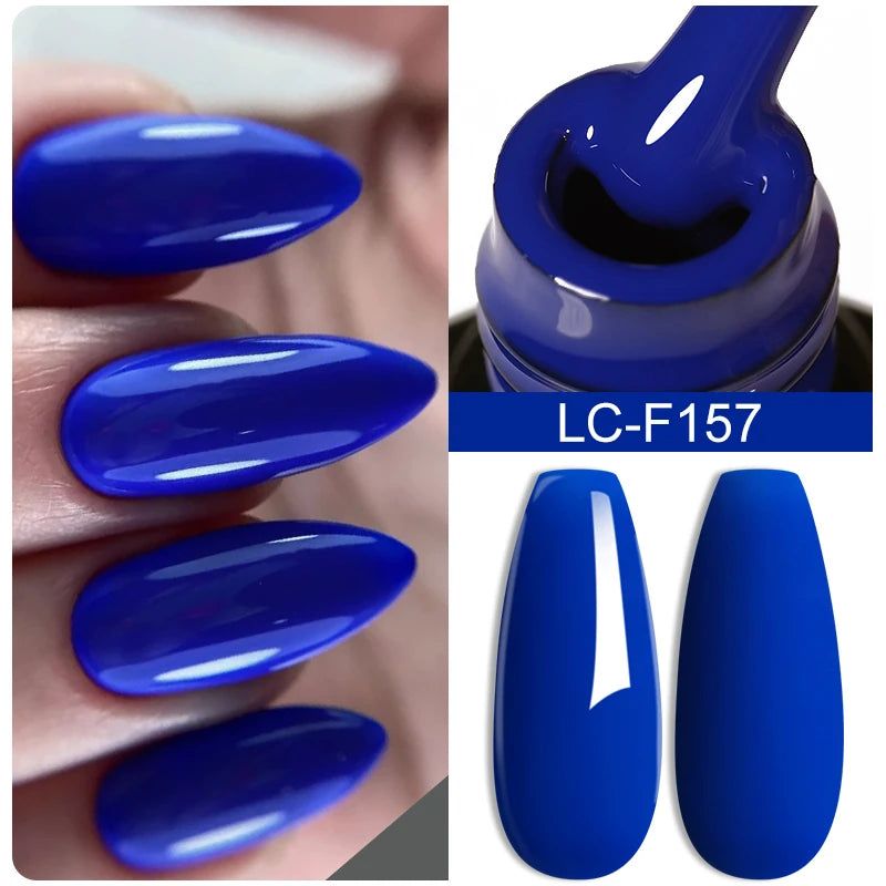 LILYCUTE 7ML Pink Glitter Nail Gel Polish Nude Natural Long Lasting Manicure Soak Off UV LED Nail Art Base Top Coat Gel Varnish