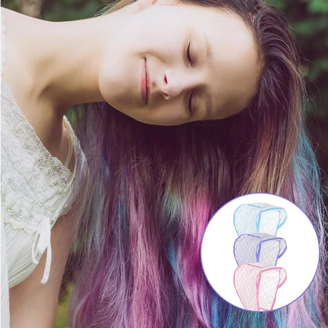 7 Sets of Highlight Cap with Hooks, Hair Highlighting Caps, Highlight Hair Coloring Frosting Dye Kit for Salon Hair Dyeing Tool