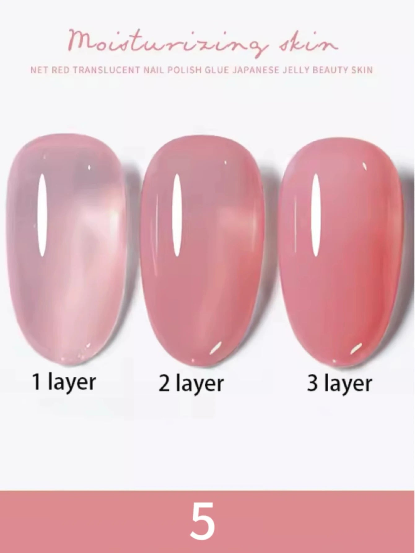 10ml 1-8pcs Milky White Quick Extension Gel Nail Polish Nude Construct Hard Semi Permanent Acrylic Extension Nail Art Varnish