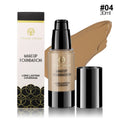 MLSMILE 6 color Powder Foundation long-Lasting Waterproof, Moisturing Sweat resistant and easy to open Oil-control concealer