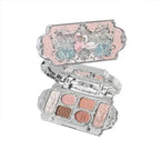 Flower Knows Swan Ballet Eyeshadow Palette Matte Fine Shimmer Pearl Face Palette 6 Colour Glitter Eye Shadow Flowerknows Makeup