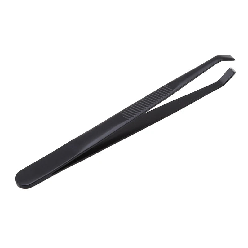 1PC Eyebrow Tweezer Stainless Steel Slant Tip Eyes Tweezer Clip For Face Hair Removal Make Up Tools Pince  Epiler
