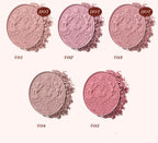 Flower Knows Strawberry Rococo Series Embossed Blush Fine Powder Makeup Smooth Long-Lasting Blusher Face Enhancing Makeup Color