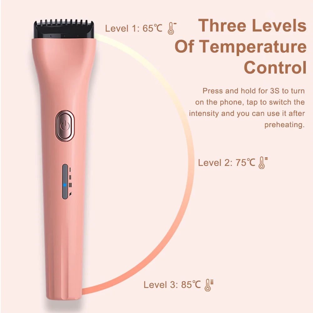 5D Electric Heated Eyelash Curler Premium Usb Rechargeable Long-Lasting Eyelash Ironer Effective Eye Makeup Tool