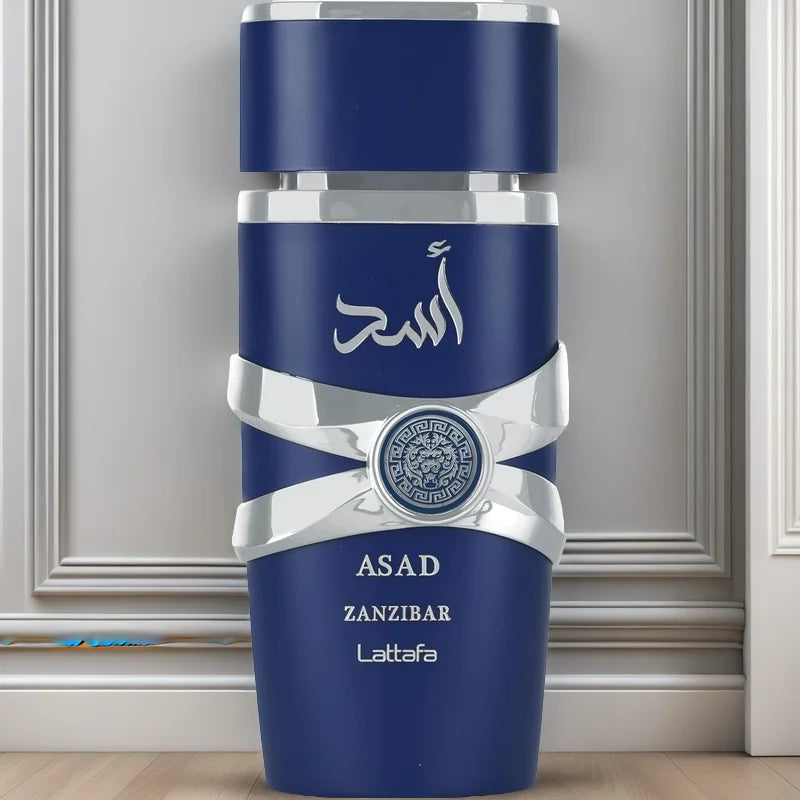 Lattafa Asad Zanzibar – Fresh, Spicy, Vanilla, Coconut – eau de toilette Long lasting men's fragrance, 3.4 oz/100 ml