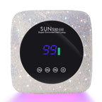 Rechargeable 180W UV LED Nail Lamp For Quick Curing All UV Gel 57LED Professional Nail Dryer With Motion Sensing Salon Equipment