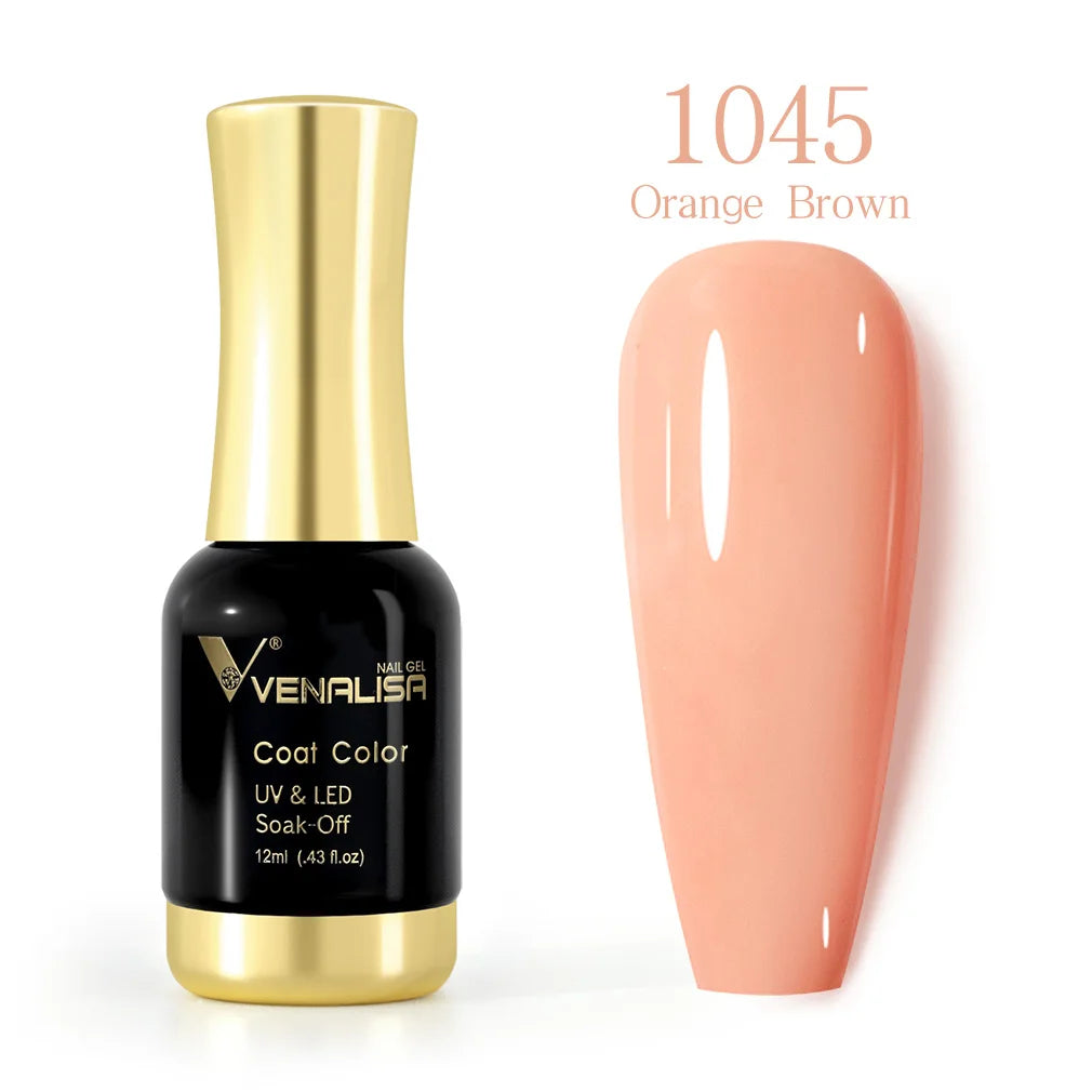 Venalisa 12ml Platinum Gel Nail Polish Super Shiny Effect Nail Gel Perfect Soak off UV&LED Nail Color Foil Chrome Gel Polish