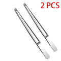 Professional Stainless Steel Tweezers for Eyebrows & Facial Hair Hypoallergenic Precision Tip Sensitive Beige Eyebrow Beard Clip