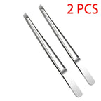 Professional Stainless Steel Tweezers for Eyebrows & Facial Hair Hypoallergenic Precision Tip Sensitive Beige Eyebrow Beard Clip