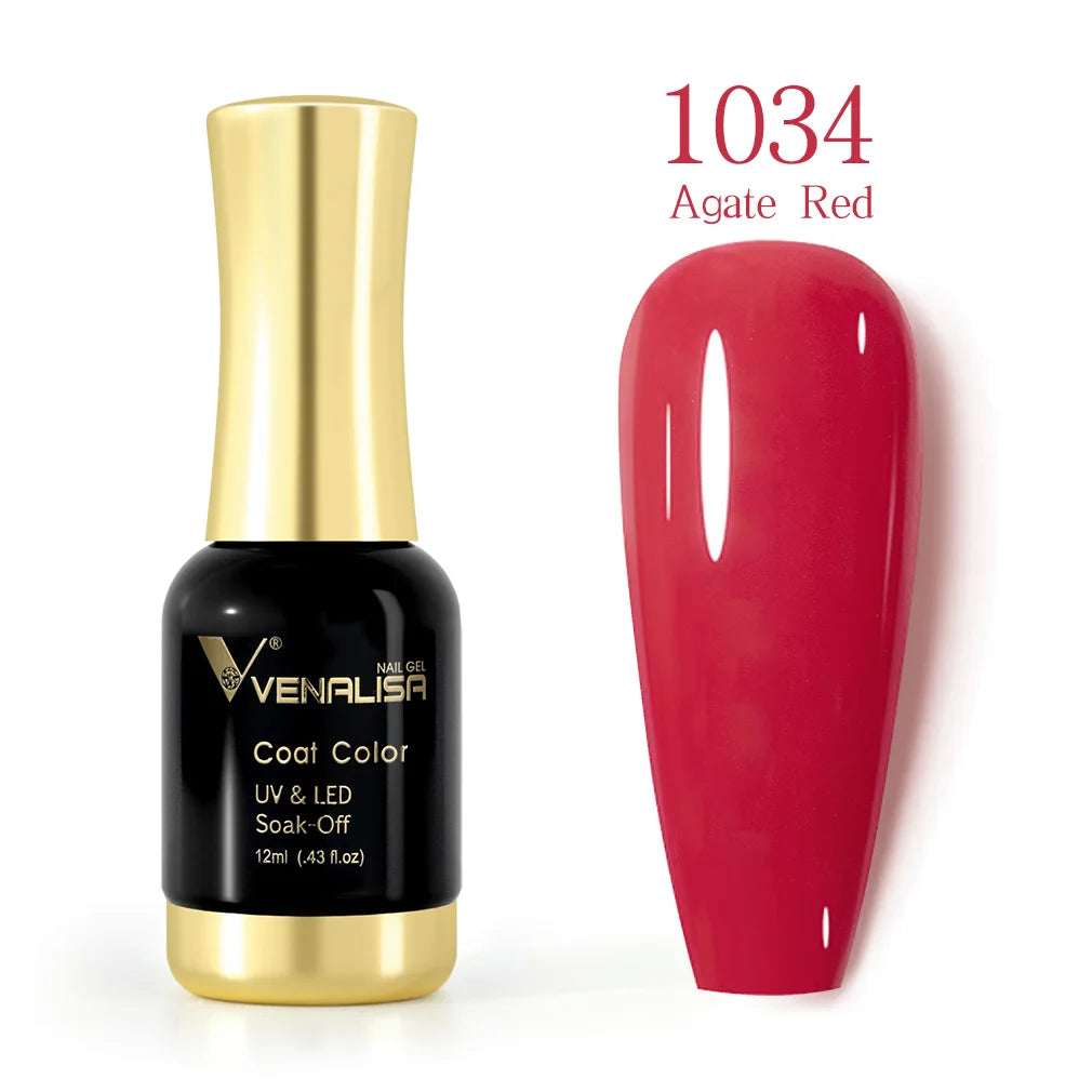 Venalisa 12ml Platinum Gel Nail Polish Super Shiny Effect Nail Gel Perfect Soak off UV&LED Nail Color Foil Chrome Gel Polish