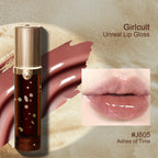 Girlcult Unreal Lip Gloss,Ethereal Water Gloss,Plumping Effect,Illusion Plumping,Non-Sticky,High Shine,Water Gloss,Luxury Makeup