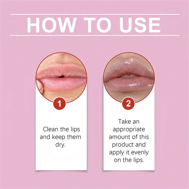 Instant Lip Plumping Essential Oil Nourishing Antiwrinkle Moisturising Sexy Lip Care Ultimate Plumping Lip Gloss Serum Cosmetics