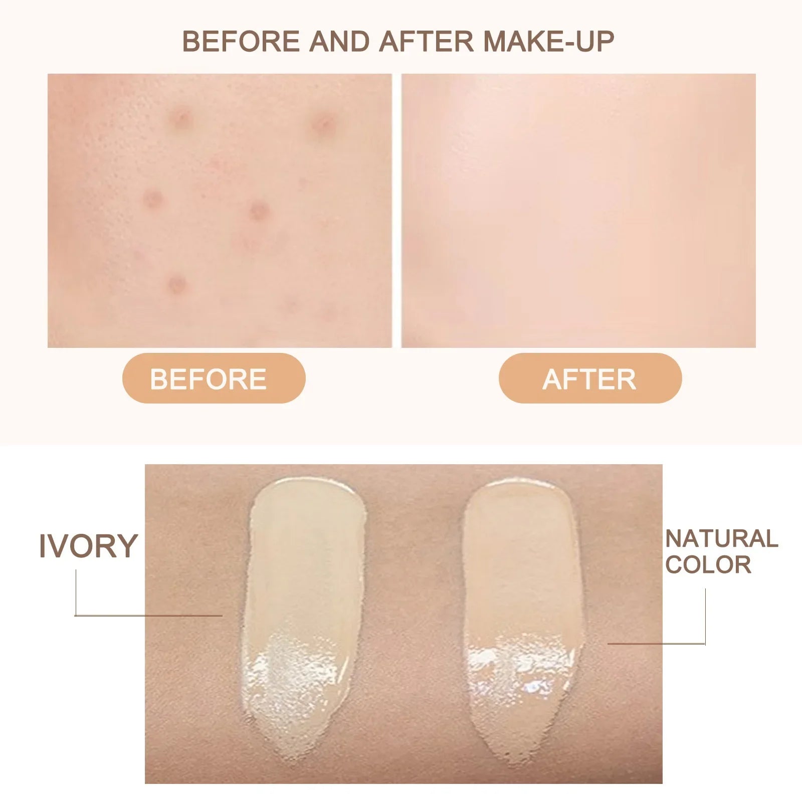 CC Cream Primer Makeup Base Moisturizing Skin Concealer Invisible Pore Matte Face Primer Soft Isolating Foundation Cosmetics