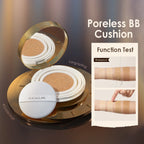 FOCALLURE Foundation Air Cushion Waterproof Matte Base Poreless High Coverage Face Cream Nutritious Smooth Foundation Makeup