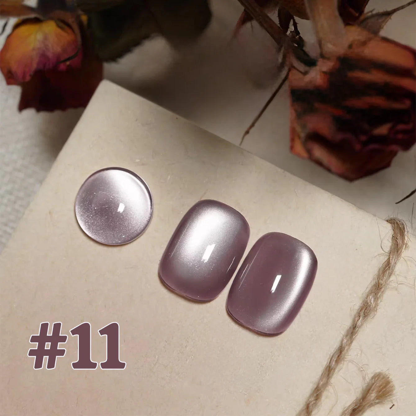 MIANEL 12ML 1-12pcs Jiannan Bistro Cat Eye Gel Nail Polish Blue Nails White Nails Pink Nails Nail Art Use Nail Supplies