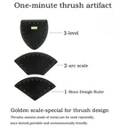 Stainless Steel Drawing Eyebrow Design Ruler for Tattoo Makeup Beginners Fast EyeBrow Drawing Auxiliary Tool Tattoo Accessories