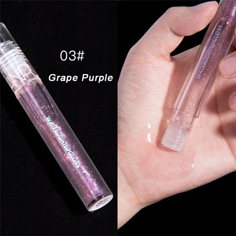 Moisturizing Gloss Plumping Lip Gloss Lip Plumper Makeup Glitter Nutritious Liquid Lipstick Cherry Jelly Oil Clear Lip Gloss