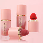 HANDAIYAN Liquid Blush Facial Matte Makeup Lasting Easy to Color Make Up Blusher With Sponge Brush Tip Velvet Rouge Cosmetics