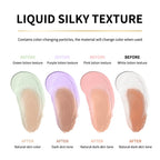 Waterproof Color Changing Liquid Foundation Centella Korean High Coverage Foundation Cream For Face Base Makeup