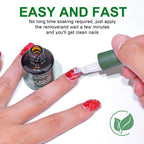 TWOING 2.0 15ml Magic Fast Nail Gel Polish Remover Clean UV Soak Off Semi Permanent Varnish Nail Art Removal Tools Manicure
