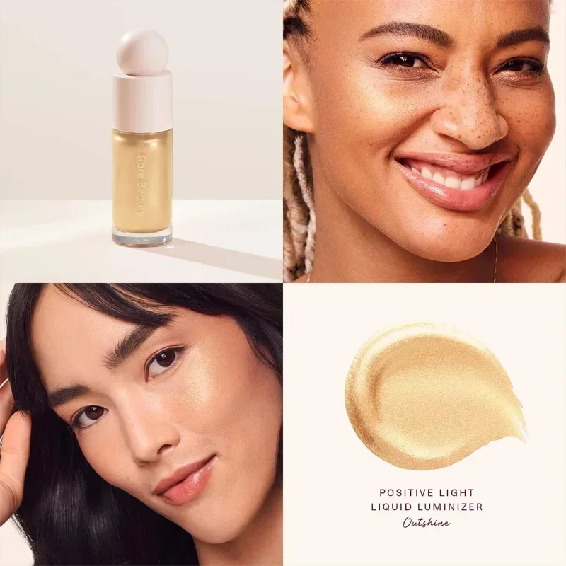 New Bronze Liquid Blush Lipstick Eyes Luminizer Highlight Cheek Blusher Waterproof Face Contour Shadow Lip Gloss Plump Makeup