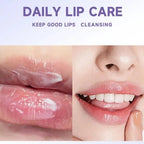 Bubble Lip Exfoliator Foaming Scrub Gentle Cleansing Fast Soften Moisturize Hydrate Nourish Night Balm Daily Lipcare