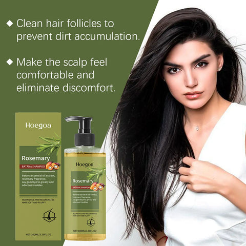 Rosemary Shampo For Hair Growth Strengthening Improve Dry Damaged Hair Cleaning Scalp Anti Dandruff Thickening Hair Care Shampoo