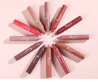 Matte lipstick for easy application, smudge-proof, daily moisturizing, lipstick, holiday gift, light makeup, lip pen, lipliner,