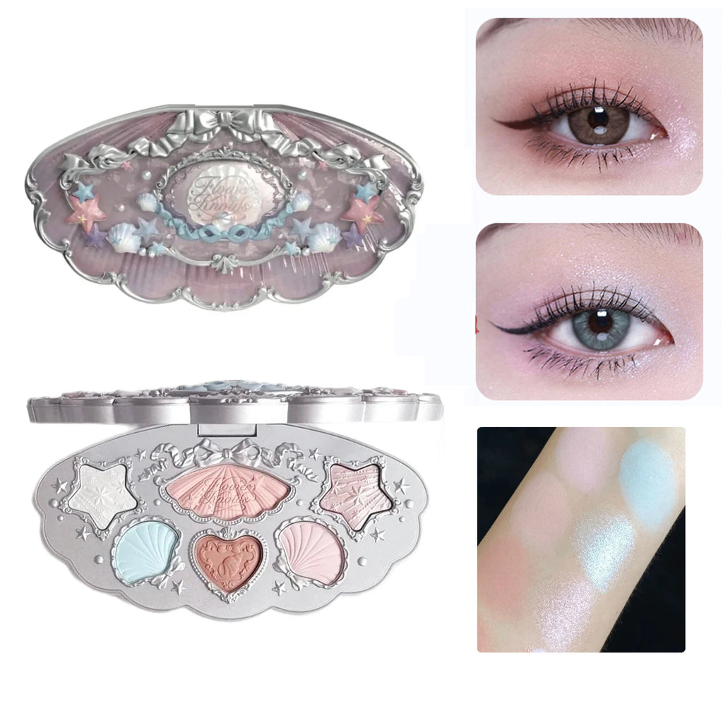 Flower Knows 2026 Bunny Garden Makeup Palette Cute Rabbit Themed Eyeshadow Blush Highlight All In One Cosmetic Collection