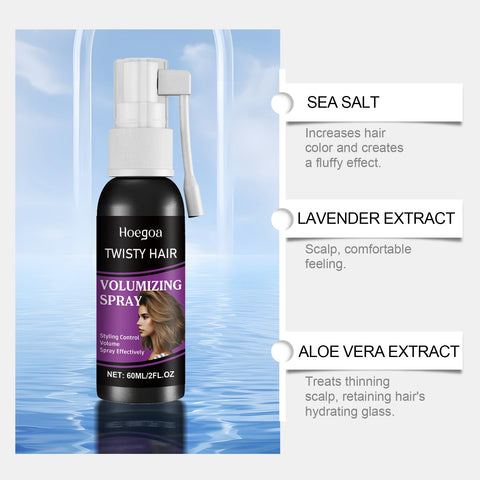 Fluffy Volumizing Hair Spray Non-greasy Quick-Drying Wash Free Increase Volume Styling Modeling Hairdressing Hair Shaping Spray