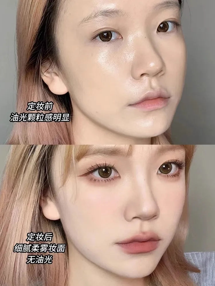 Uodo Loose Powder Makeup Oil Control Dry Skin Long-lasting Setting Foundation Glitter Flagship Genuine Goods Udo