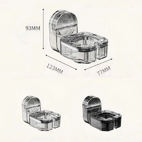 Punch-Free Wall Mounted Hair Dryer Holder,Suction Cup Rotating Lazy Hair Dryer Storage Bracket Hangers