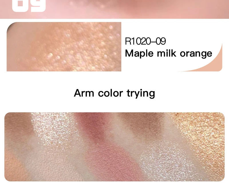 Monochrome Eyeshadow Palette Matte Wine Red Brown Eye Shadow Smoky Pearl Glitter Earth Low Saturation Matte Eye Shadow Makeup