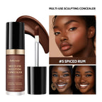 Foundation Coverage Concealer Multi-Use Cream Oil Free Long Lasting Hydrating Cover Contour Highlight and Retouch Face Makeup