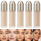 BEAUTY GLAZED Full Coverage Liquid Concealer,Covers Under Eye Dark Circles & Blemishes,Long-Lasting Waterproof