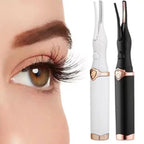 Heated Eyelash Curler for Women Mini USB Rechargeable Finalize Eyelash Tool for Makeup Natural Curling Eye Lashes For Women