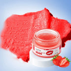SADOER Fruit Series Strawberry Lip Scrub Dead Skin Moisturizes Brightening Lip Color, Makes Lips Pink