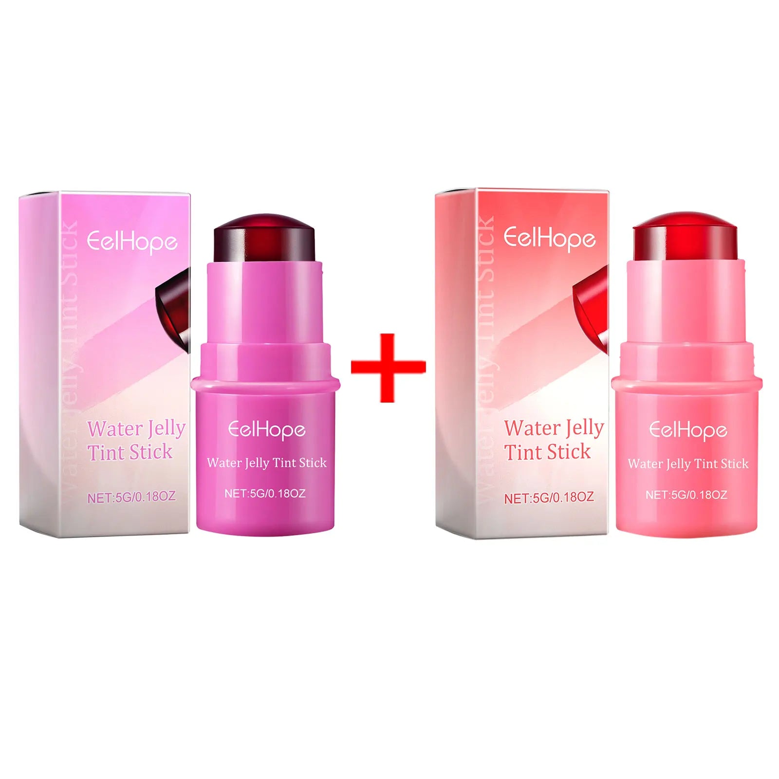 3-in-1 Milk Jelly Tint Facial Blusher Wand Moisturize Lasting Brightening Matte Rouge Cheek Contour Lipstick Stick Beauty Makeup