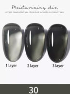 1-30pcs PSK Nude Pink Color Nail Art Ice Transparent Bare Color Nail Enamel 2026 New Net Red Popular White Gel Nail Polish