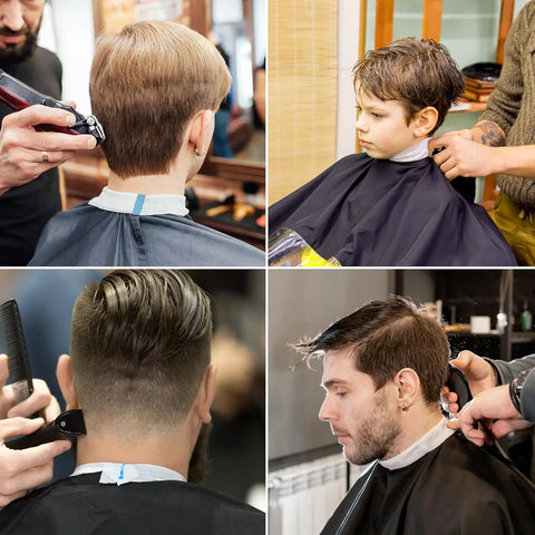 Salon-Grade Haircut Kit 3/4-Piece Set with Spray Bottle Comb Cleaning Brush for Expert Barbers- Elevate Your Haircutting Arsenal