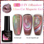 LILYCUTE 5ML Metallic Painting Liner Gel Nail Polish Super Bright Gold Silver Mirror Drawing Gel Semi Permanent Line French Nail