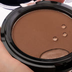 Waterproof Contouring Powder Palette Matte Finishing Bronzer Hairline Modify Nose Shadow Buildable Coverage for All Skin Tones