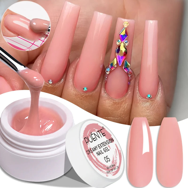 PUENTE 7.5ML Sparkling Pinkish Purple Laser Cat Magnetic Gel Nail Polish Holographic Rainbow Effect Soak Off UV Nail Art Varnish