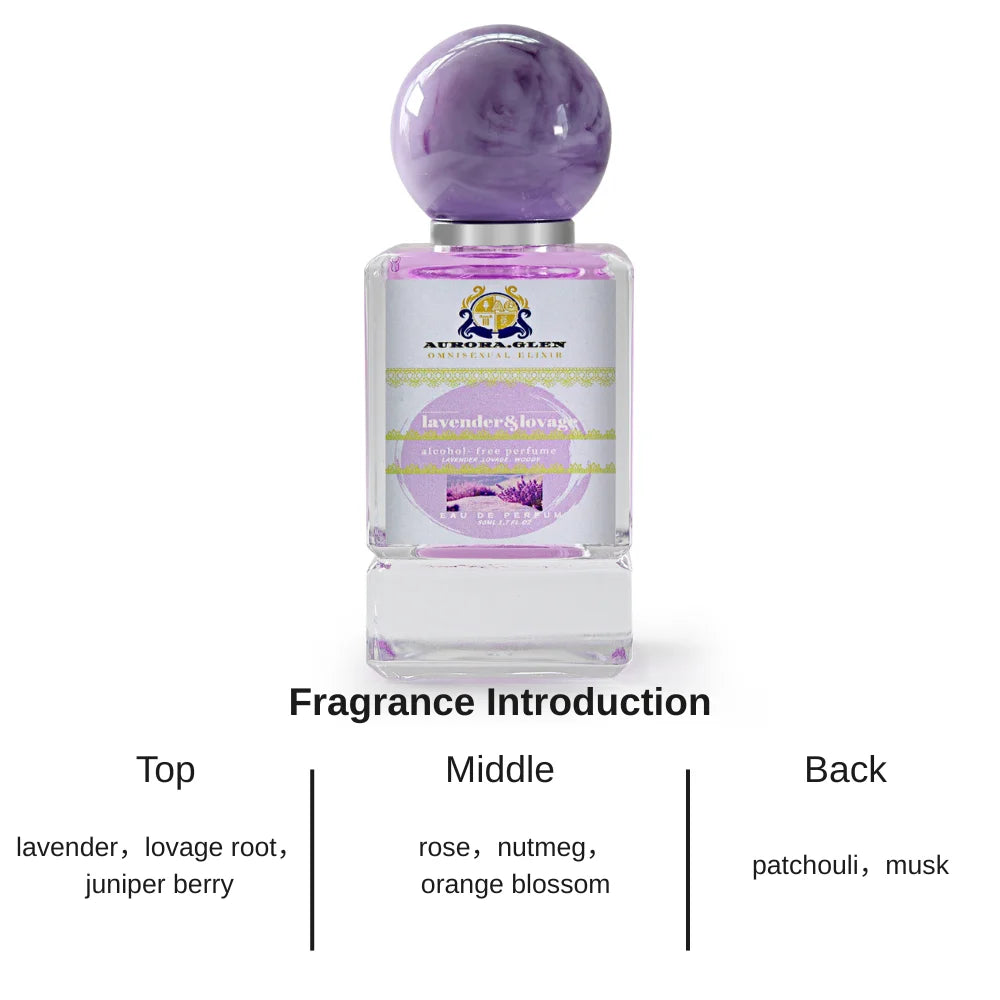 Osmanthus, Peony, and Pomegranate Fragrance Perfume for Women - Crystal Diamond Series, Light and Elegant Scent parfum