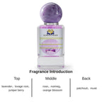 Osmanthus, Peony, and Pomegranate Fragrance Perfume for Women - Crystal Diamond Series, Light and Elegant Scent parfum