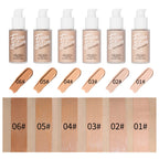 Waterproof Matte Liquid Foundation Makeup Cream Cover Dark Circle Corrector Concealer Whitening Face Foundation Cosmetics