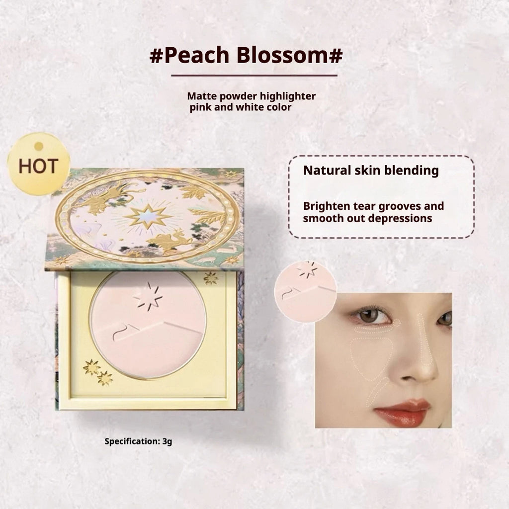 Girlcult Peach Series Jelly Blusher Cream Witch Blush Clay Blood Peach Highlighter Expansion Color White Nude Color Fine Matte
