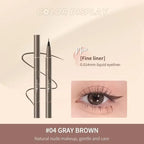 Judydoll Liquid Eyeliner, Ultra Fine Liquid Eyeliner Waterproof with Smooth Strong Fibres, Smudge-proof, Longwearing, Smooth