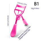 Professional Stainless Steel Eyelash Curler with Comb Tweezers Natural Curling Eyelash Clip Cosmetics Eye Makeup Beauty Tools
