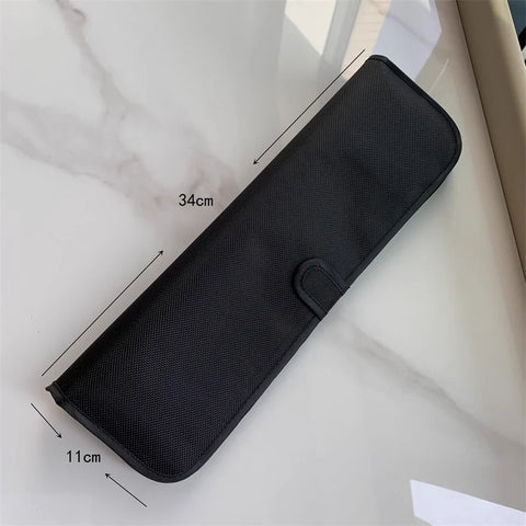 Hair Straightener Mat&Pouch Curling Iron Carrying Case Hair Curler Iron Pouch Heat Resistant Mat For Hair Styling Accessories